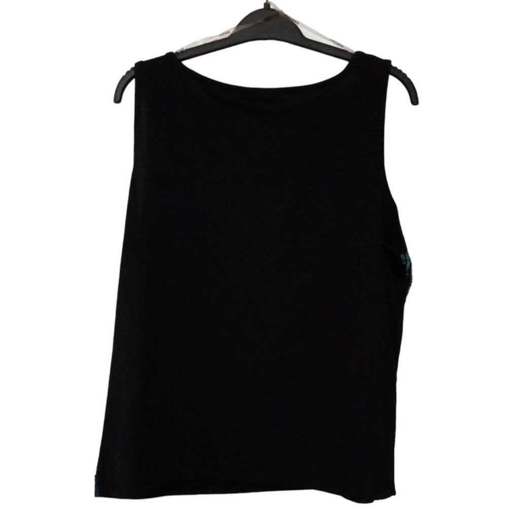 [B1] Peter Nygard Mosaic Multicolor Sleeveless Top $49, Size Large - Picture 3 of 7